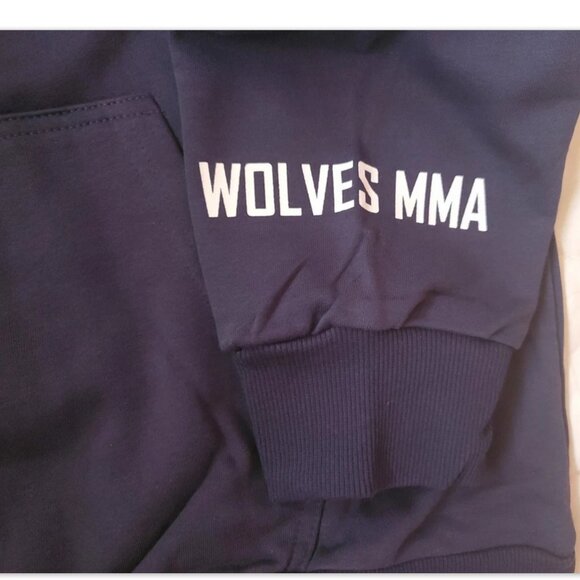 MMA Mixed Martial Arts Mens size XL Hooded Sweatshirt Hoodie Team WLVS NWT - Picture 5 of 7